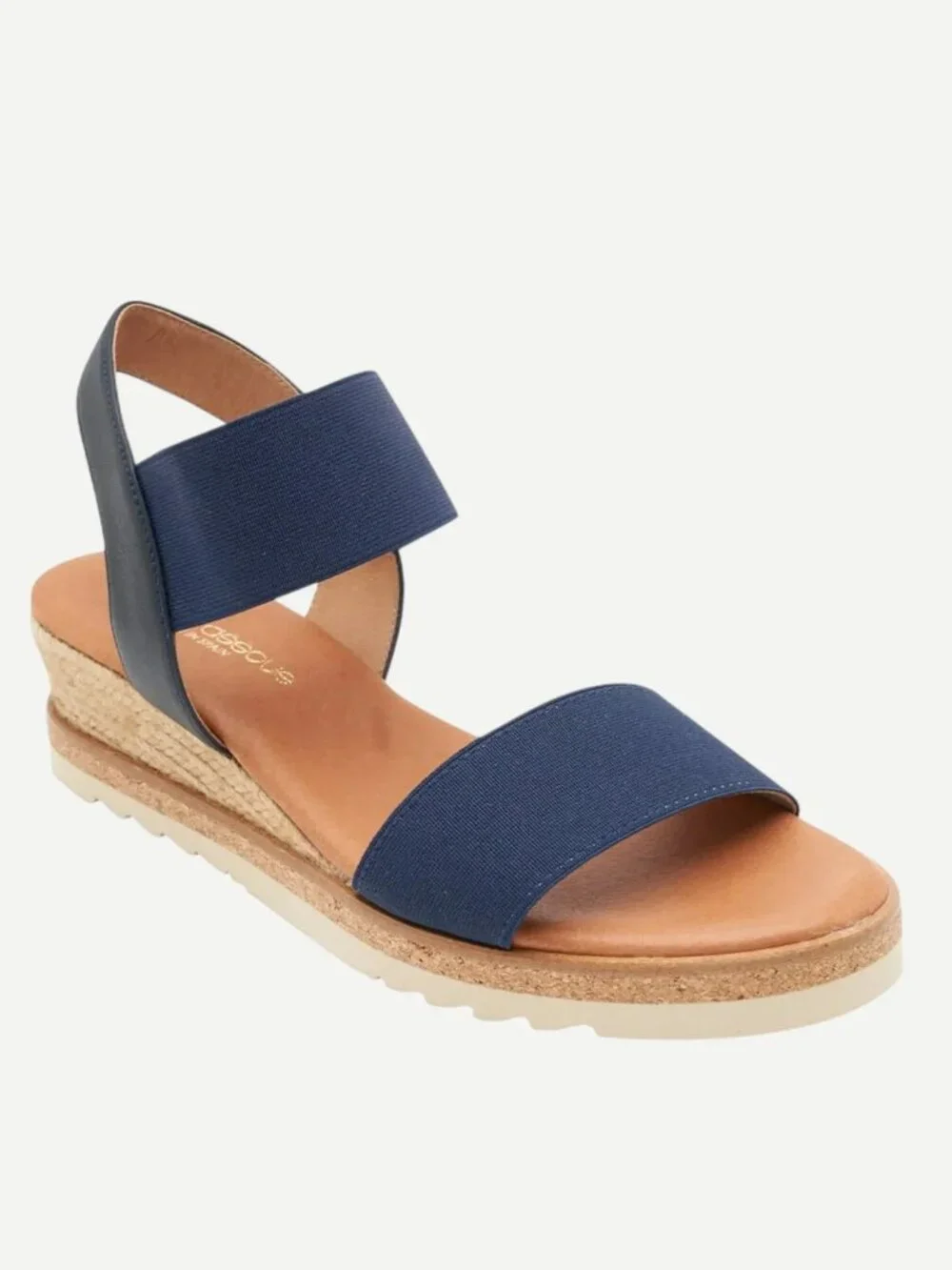 Andre Assous Neveah Espadrille Wedge Sandal (size US 7.5/EU 38)